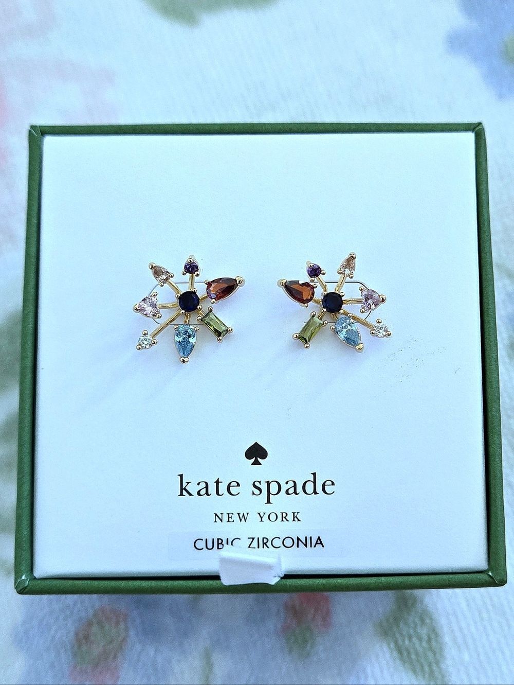 Kate Spade♠️ "Firework🎆 Floral💐" Earrings